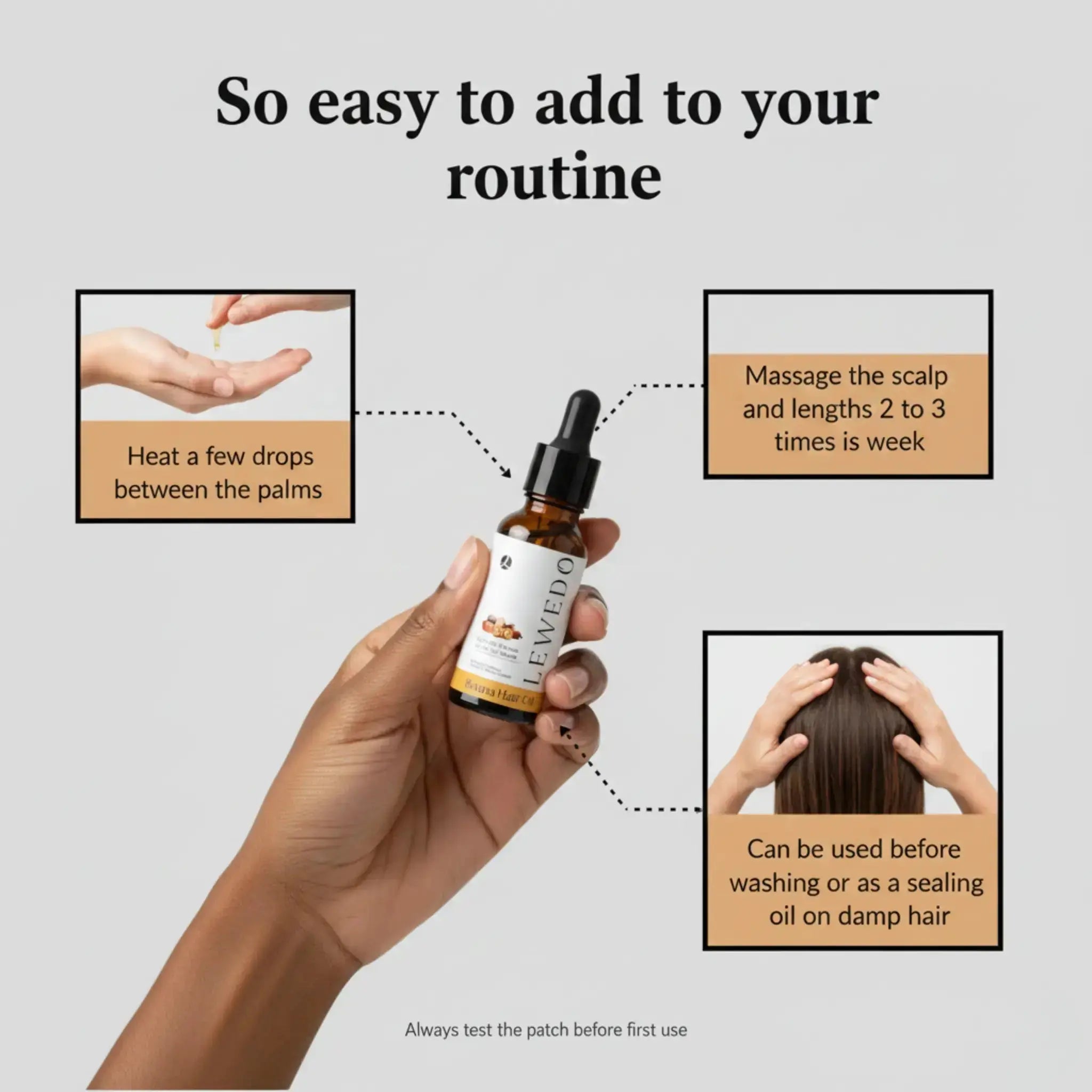 Lewedo Batana Hair Strengthening Grease LewedoHair