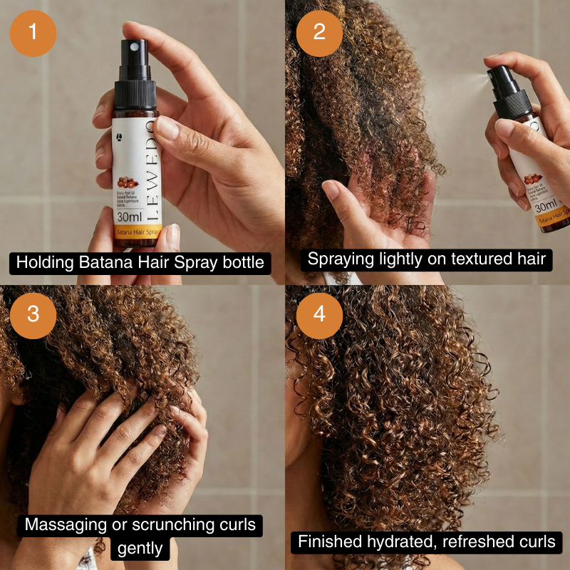 LewedoHair Batana Oil Hair Growth Spray