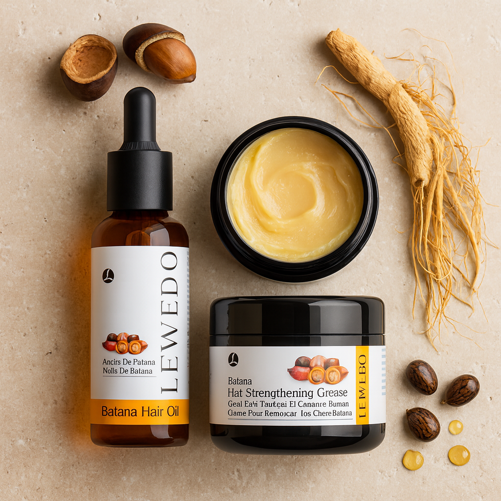 Lewedo Batana Growth Duo – Oil + Grease