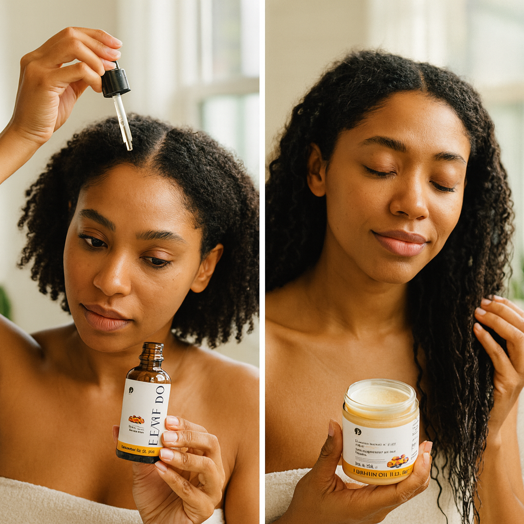 Lewedo Batana Repair Duo – Oil + Hair Butter Mask