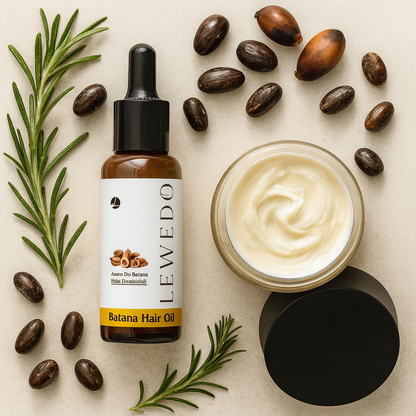 Lewedo Batana Repair Duo – Oil + Hair Butter Mask