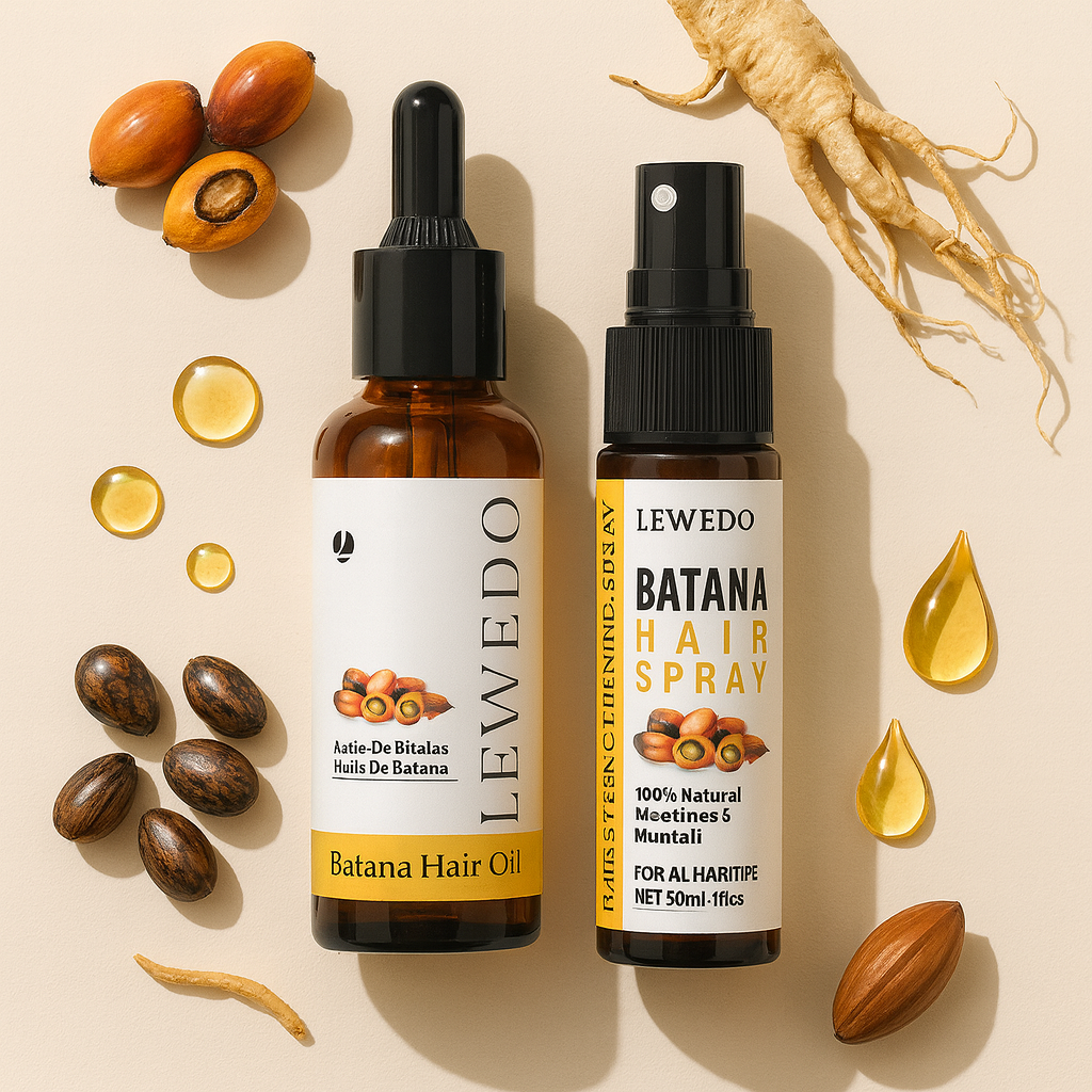Lewedo Batana Growth Duo – Oil + Spray