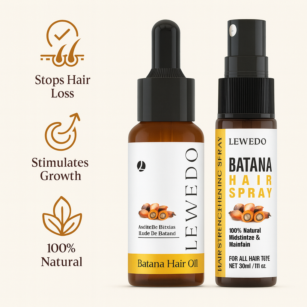 Lewedo Batana Growth Duo – Oil + Spray