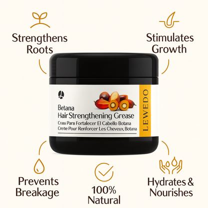 Lewedo Batana Hair Strengthening Grease – Growth & Repair Balm (20g)