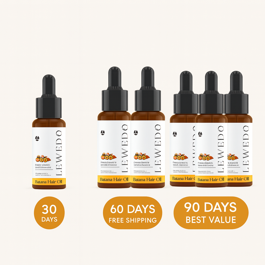 Lewedo Batana Hair Oil – 100% Natural Growth & Repair (50ml)